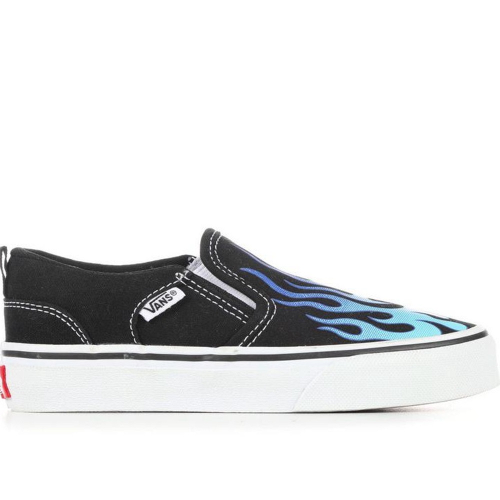 VANS SLIP-ON SKATE SHOES SZ 7 LIKE NEW